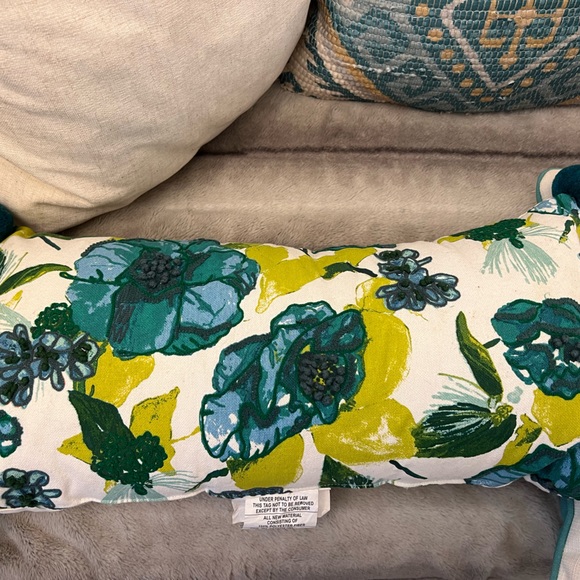 2 Floral Decor Pillows. Designer: Opalhouse. - Picture 2 of 2